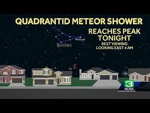 How to see the 2024 Quadrantid Meteor Shower in California
