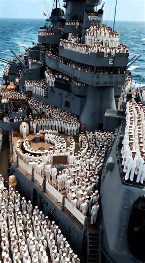 USS Missouri Crew Honors the Exact Spot of Japan’s Surrender