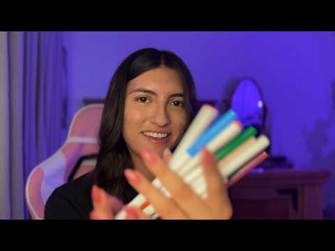 ASMR Pen and Marker Testing, Writing, and Organizing