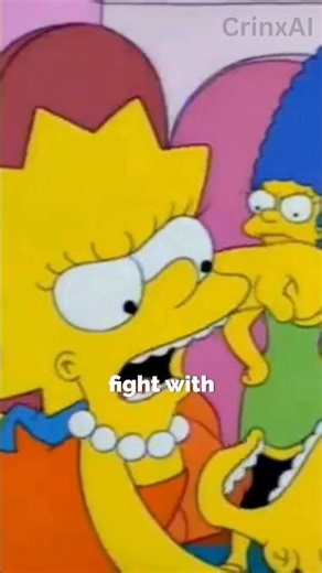 Marge says two siblings not to fight with each other