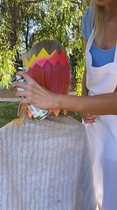 75K views · 306 reactions | creative way to color your hair Please be...