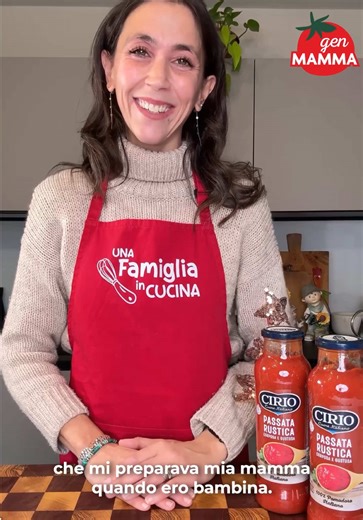 Ricetta di Famiglia con Passata Rustica Cirio