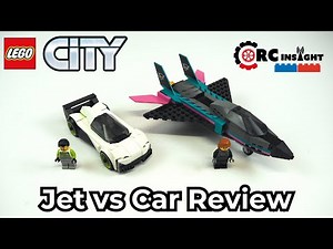LEGO City Jet vs Car Review (2026 Set 60489)