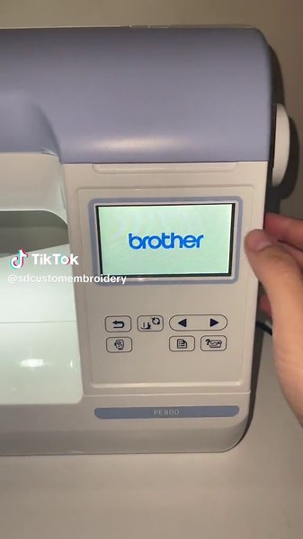 Reminder: You need to learn how to use your brother pe800 embroidery machine #machineembroidery #embroiderymachine #brotherpe800