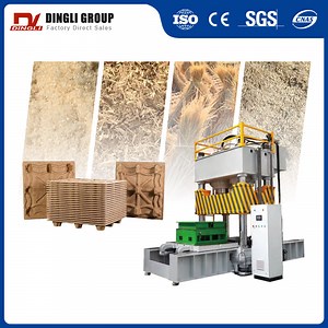 [Hot Item] China Leading Brand Wood Pallet Manufacturing Plant Pallet Press Machine