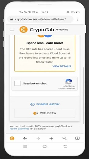 How to Speed ​​Up Bitcoin Mining on the Latest CryptoTab ⚡