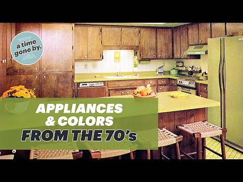 70's Kitchen Appliances - Retro Life In America