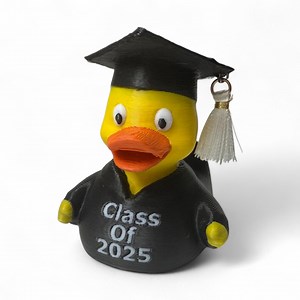 Graduation Duck – 3d-printed Duck With Cap, Tassel & Class Robe - Etsy
