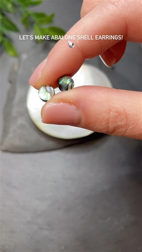 776 reactions · 63 shares | Let’s make some abalone shell earrings on...