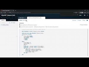 VQL Stored Procedure: example 1