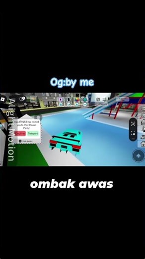 and the car flipping off