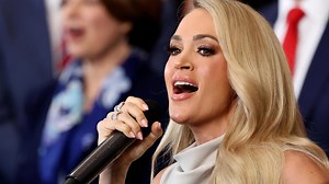 Carrie Underwood performs 'America The Beautiful' at President Trump's inauguration