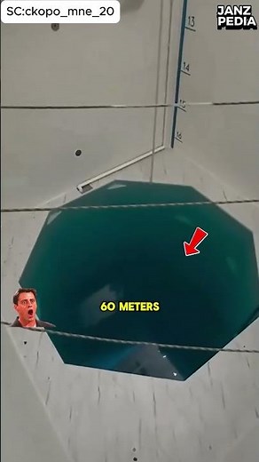 The World’s Deepest Pool Emptied — 60 Meters Down!
