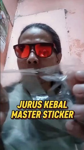 Jurus Kebal Dewa Sticker