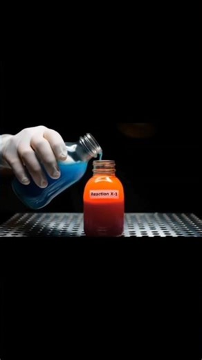 One Drop, Incredible Reaction! 💧 Realistic Chemical Experiment #Science #Experiment #viral