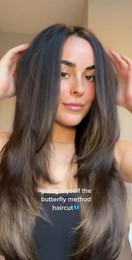 #butterflymethod #haircut #fyp | Butterfly Haircut