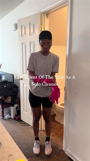 Last Client of the Year: Solo Cleaner Experience