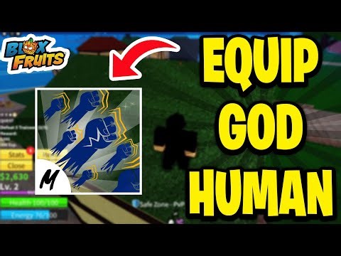 How To Equip God Human Blox Fruits