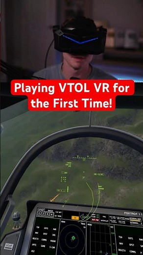 Playing VTOL VR for the First Time!