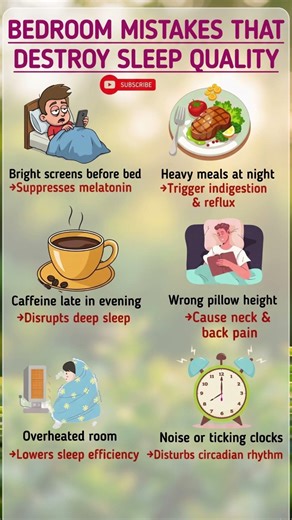 6 Bedroom Mistakes Destroying Your Sleep Quality (Fix These Now!)