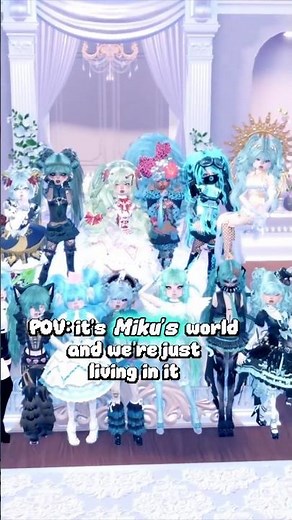 miku world domination !! #dresstoimpress