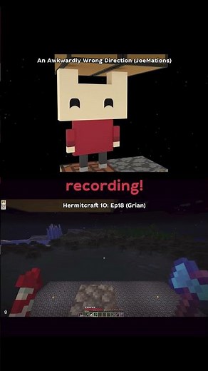 An Awkwardly Wrong Direction | Ft. Grian & Mumbo #hermitcraft #minecraft #animation - JoeMations