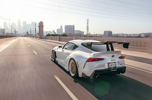 2020 Toyota Supra Tests Yokohama ADVAN Apex V601