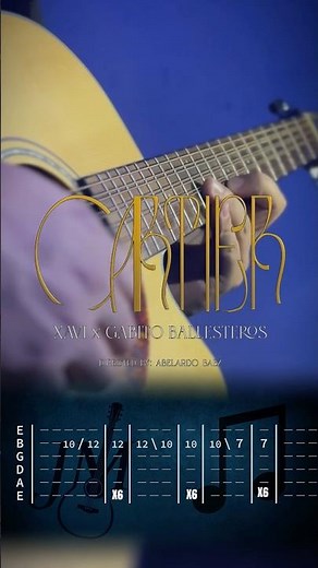 Cartier - Xavi & Gabito Ballesteros- Requinto TABS - Tutorial #requinto