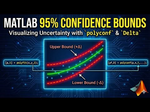 How to Plot Confidence Intervals in MATLAB: The polyconf Tutorial