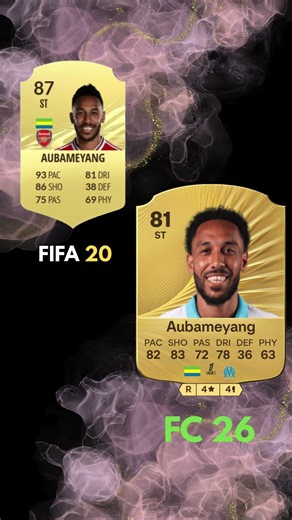 EA FC 26 vs FIFA 20 Ratings are CRAZY Different 🤯 #eafc #ratings