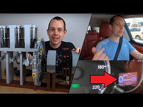 Toyota Hybrid System Explained Using LEGO Technic