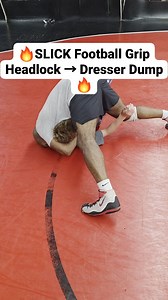 Turn your front headlock into slick points 🔥 This is the Dresser Dump — football grip, drop the shoulder, chin pressure, grab the leg, and DUMP. #wrestling #wrestlingmoves #dresserdump #frontheadlock #matmasters #wrestlingdrills #wrestlinglife #highschoolwrestling #collegetwrestling #wrestlingtraining #coachhuitt #cradle #pin | Mat Masters Wrestling