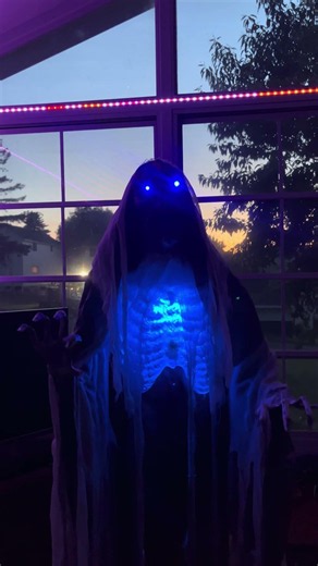 Home Depot Glowing Rising Ghoul Scary Ghost Animatronics