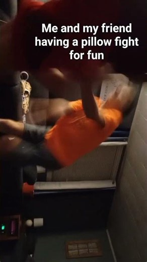 pillow fight with my friend, like, comment, and sub it helps #subsribe
