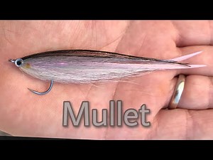 Fly Tying : Mullet minnow