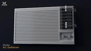 AC Window Deflector (Window)-How to install?