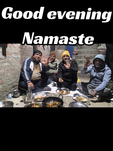 Namaste Greeting in Evening Culture