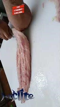 (S6E4) How to Fillet Silver Pomfret Fish | Perfect Fish Cutting Skills