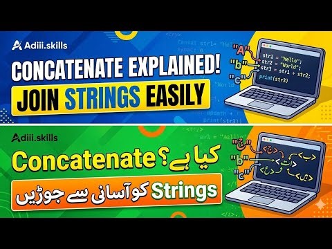 Concatenate in Programming | Learn How to Join Strings |