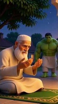 Hulk and old man|hulk ghusse mai#viralvideo #shorts