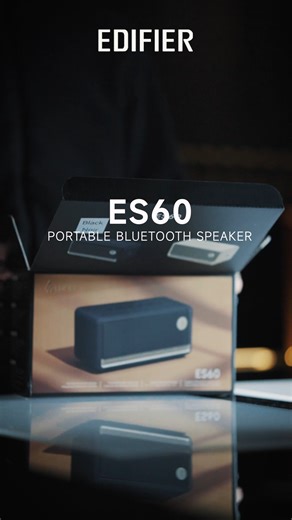 Experience immersive 360° audio with the Edifier ES60. Featuring 34W RMS output, dual silk dome tweeters, and a powerful mid-bass driver, it's designed for audiophiles on the move. #EdifierMalaysia #Edifier #Edifan #ES60 #EdifierES60 #Speaker #audiosystem #PortableSpeaker #sound #audio #360audio #IP66 #waterproof | Edifier