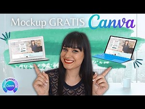 Cómo hacer un mockup en CANVA 100% gratis 💙 Tutorial completo para mockups de imágenes o vídeos 📱💻🎥