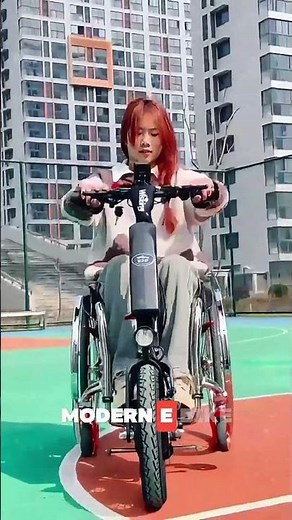 Revolutionary Electric Handbike for Disabled Rider