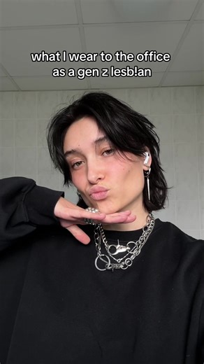 Gen Z Lesbian Office Outfit Fitchecks