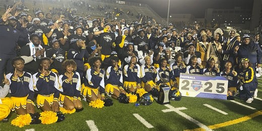 JCSU football wins first CIAA title since 1969