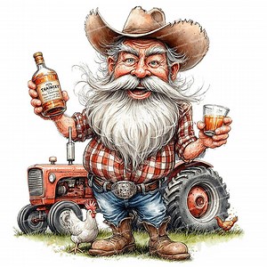 14 Funny Farm Grandpa Clipart, Funny Old Cowboy, Cowboy With Whiskey, Cartoon Country Grandpa, High Quality Jpgs, Clip Art for Cards Invites - Etsy