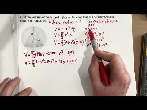 Solve optimization problems involving area or volume