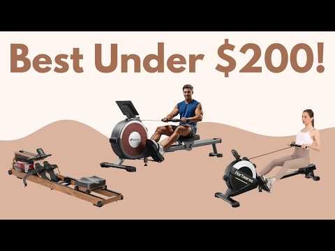 Best CHEAPEST Rowing Machine Under $200 (2025) | Best Budget Rower