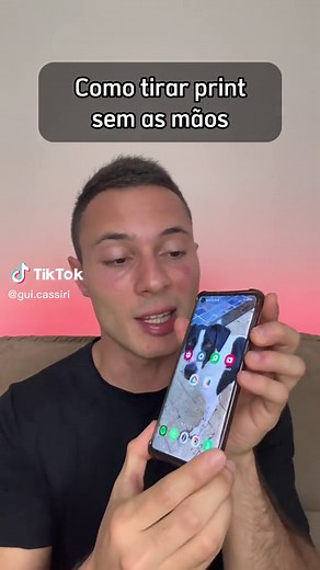 Como tirar um print sem usar as mãos #dicas #dicasdecelular #okgoogle
