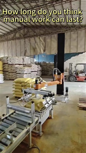 Faster. Stable. Perfectly stacked. #robot #automation #stacking #palletizing #depalletizing